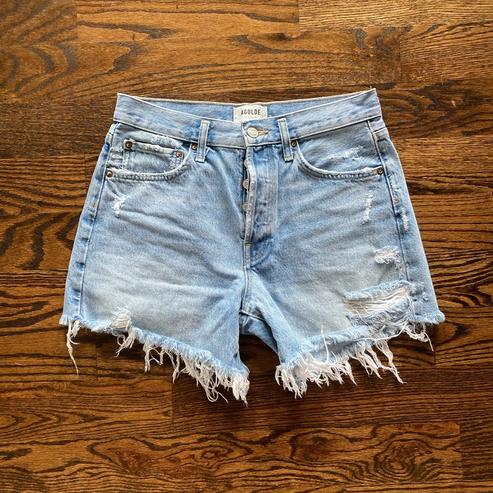 AGOLDE Parker Long Shorts